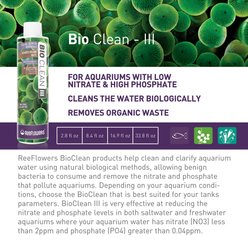 Reeflowers BioClean III Aquarium Water Cleaner, 8-fl oz bottle slide 2 of 7