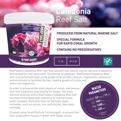 Reeflowers Caledonia Reef Salt Aquarium Salt, 50-lb tub slide 2 of 7