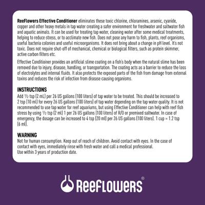 Show full view: Reeflowers Effective Conditioner Stress Guard Aquarium Conditioner, 101-fl oz bottle slide 3 of 7