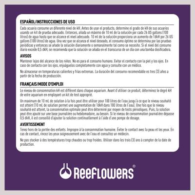 Show full view: Reeflowers kH Blend A Part Balling Fish Aquarium Water Conditioner, 17-fl oz bottle slide 4 of 8