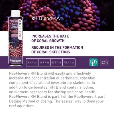 Show full view: Reeflowers kH Blend A Part Balling Fish Aquarium Water Conditioner, 8.5-fl oz bottle slide 2 of 8