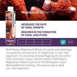 Reeflowers Magnesium Blend C Aquarium Water Treatment, 34-oz bottle slide 2 of 8