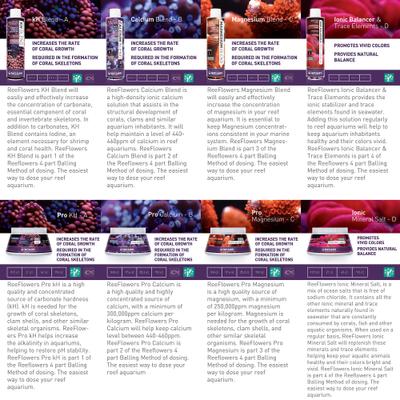 Show full view: Reeflowers Magnesium Blend C Aquarium Water Treatment, 34-oz bottle slide 6 of 9