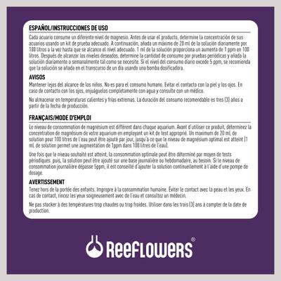 Show full view: Reeflowers Magnesium Blend C Part Balling Fish Aquarium Water Conditioner, 17-fl oz bottle slide 4 of 8