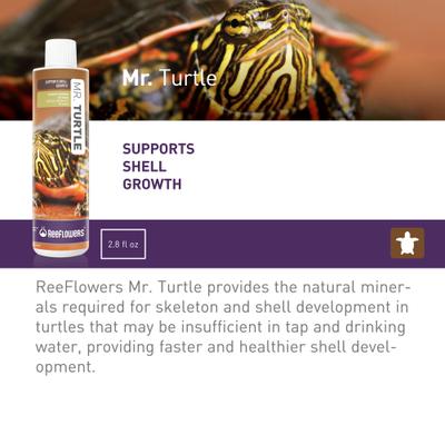 Show full view: Reeflowers Mr. Turtle Fish Aquarium Water Conditioner, 2.9-fl oz bottle slide 2 of 7