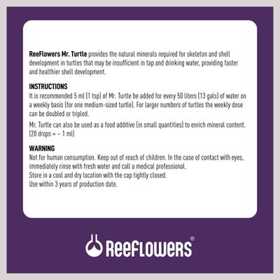 Show full view: Reeflowers Mr. Turtle Fish Aquarium Water Conditioner, 2.9-fl oz bottle slide 3 of 7