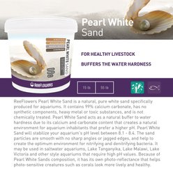 Reeflowers Pearl White Aquarium Sand, 0.5-1-mm, 15-lb tub slide 2 of 7