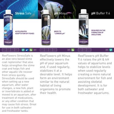Show full view: Reeflowers pH Minus Fish Aquarium Water Conditioner, 17-fl oz bottle slide 6 of 7