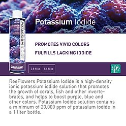 Reeflowers Potassium Iodide Fish Aquarium Water Conditioner, 8.5-fl oz bottle slide 2 of 7