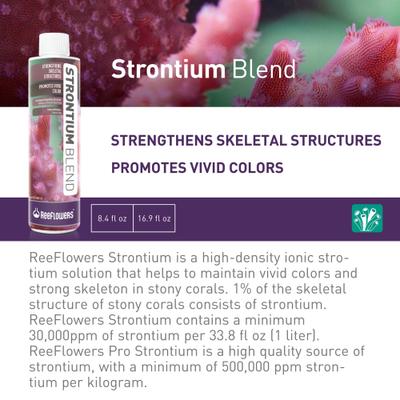 Show full view: Reeflowers Strontium Blend Fish Aquarium Water Conditioner, 8.5-fl oz bottle slide 2 of 7