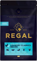 Regal Pet Foods Country Classics Recipe Grain-Free Chicken & Duck Meals Dry Dog Food, 4-lb bag