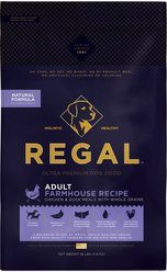 Regal Pet Foods Farmhouse Recipe Chicken & Duck Meals Whole Grains Adult Dry Dog Food, 26-lb bag