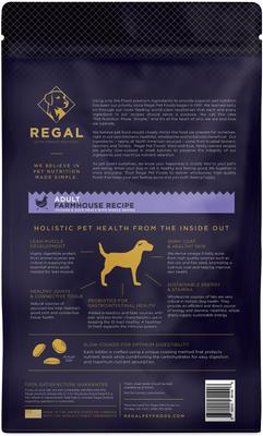 Show full view: Regal Pet Foods Farmhouse Recipe Chicken & Duck Meals Whole Grains Adult Dry Dog Food, 4-lb bag slide 3 of 6