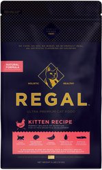 Regal Pet Foods Kitten Recipe Dry Cat Food, 4-lb bag
