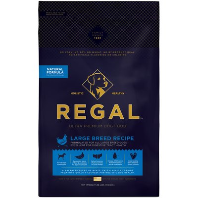 Regal Pet Foods Regal Pet Foods Large Breed Recipe Dry Dog Food, 26-lb bag