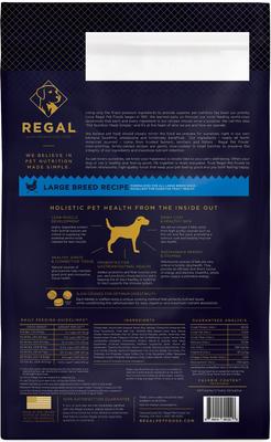 Show full view: Regal Pet Foods Large Breed Recipe Dry Dog Food, 26-lb bag slide 3 of 5