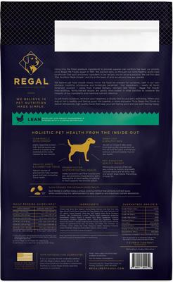 Show full view: Regal Pet Foods Lean Recipe Dry Dog Food, 26-lb bag slide 3 of 5