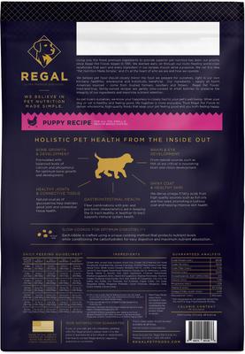 Show full view: Regal Pet Foods Puppy Recipe Dry Dog Food, 13-lb bag slide 3 of 5