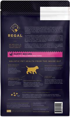 Show full view: Regal Pet Foods Puppy Recipe Dry Dog Food, 4-lb bag slide 3 of 6