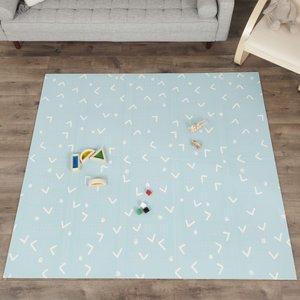 Regalo Foam Dog Crate Mat, Town