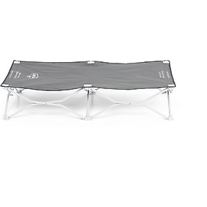 Regalo My Cot Portable Elevated Dog Bed, Gray & White