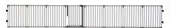 Regalo Pet 2-in-1 Play Pen & Configurable Super Wide Dog Gate, Black slide 2 of 2