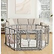 Show in main carousel: Regalo Pet Plastic Play Pen & Super Wide Dog Gate with Door, Gray slide 2 of 5
