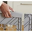 Show in main carousel: Regalo Pet Plastic Play Pen & Super Wide Dog Gate with Door, Gray slide 3 of 5