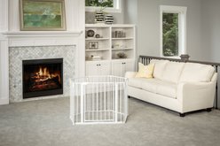 Regalo Pet Products 6 Panel Super Wide Dog Gate & Dog Play Yard, White, 130-in wide slide 2 of 4