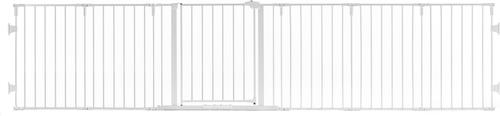 Show full view: Regalo Pet Products 6 Panel Super Wide Dog Gate & Dog Play Yard, White, 130-in wide slide 3 of 4