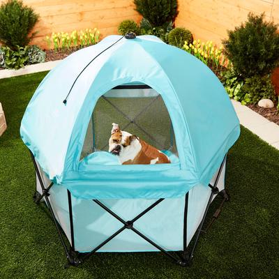 Show full view: Regalo Pet Products Deluxe My Play Portable Soft-sided Dog & Cat Playpen, 6-Panel slide 1 of 8