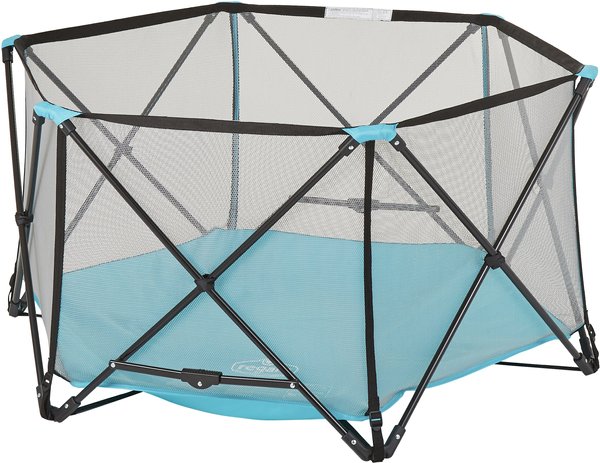 Show full view: Regalo Pet Products Deluxe My Play Portable Soft-sided Dog & Cat Playpen, 6-Panel slide 3 of 8