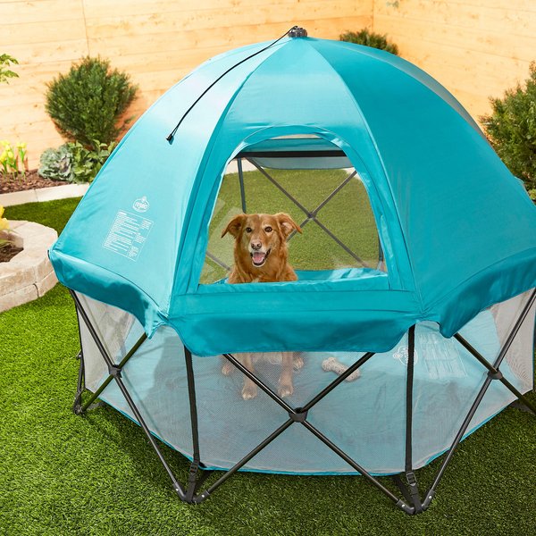 Show full view: Regalo Pet Products Deluxe My Play Portable Soft-sided Dog & Cat Playpen, 8-Panel slide 1 of 8