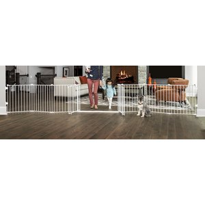 REGALO Pet Products Double Door Super Wide Gate Dog Playpen
