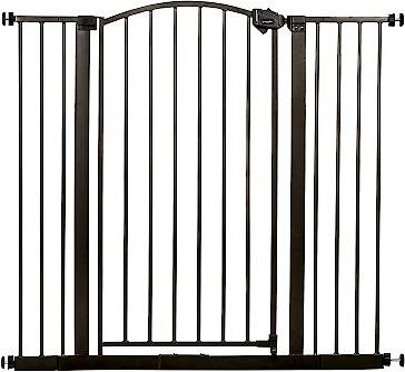Show full view: Regalo Pet Products Extra Tall Arched Decor Dog Gate, Bronze, 35-in slide 2 of 3