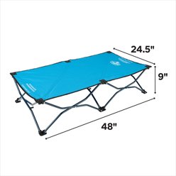 Regalo Pet Products My Cot Elevated Dog Bed, Blue, 48-in slide 2 of 4