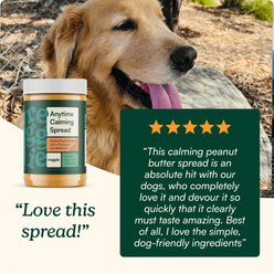 Reggie Anytime Calming Spread Anxiety Relief Natural Peanut with Melatonin & L-Theanine Supplement for Dogs, 16-oz jar slide 2 of 9