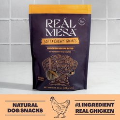 REÁL MESA Chicken Recipe Bites Dog Soft & Chewy Treat, 4.5-oz bag slide 2 of 5