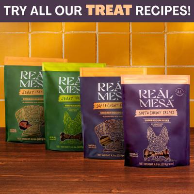 Show full view: REÁL MESA Chicken Recipe Bites Dog Soft & Chewy Treat, 4.5-oz bag slide 5 of 6