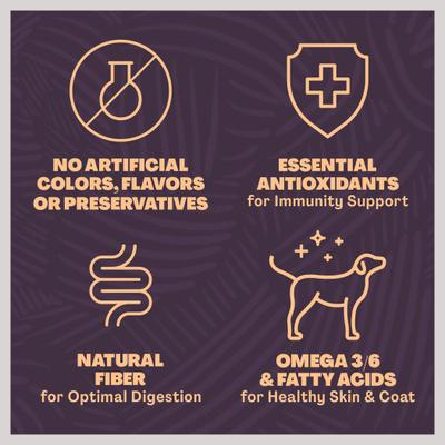 Show full view: REÁL MESA Mediterranean Chicken & Rice Entrée Dog Food, 10-lb bag slide 4 of 7