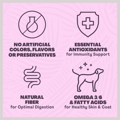 Show full view: REÁL MESA Puppy Chicken & Vegetable Asado Dog Food, 4.5-lb bag slide 4 of 7