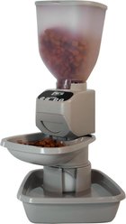 Reliable Pet Solutions Feeding Friend Automatic Plastic Dog Feeder, Taupe, Small slide 1 of 7