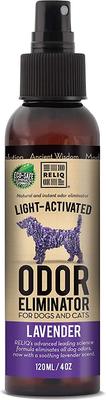 Show full view: RELIQ Lavender Odor Eliminator Pet Spray, 4-fl oz bottle slide 1 of 1