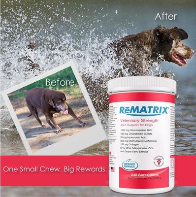 Show full view: ReMATRIX Soft Chews for Dogs, 240 count slide 6 of 8