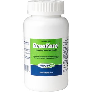 RenaKare (Potassium Gluconate) Powder for Dogs & Cats, 4-oz