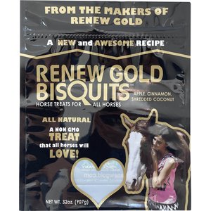 Renew Gold Bisquits Horse Treats, 2-lb bag