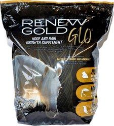 Renew Gold Glo Hoof & Hair Growth Horse Supplement, 7.5-lb bag