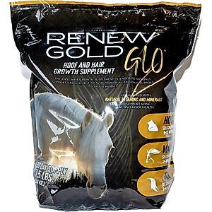 Renew Gold Glo Hoof & Hair Growth Horse Supplement, 7.5-lb bag