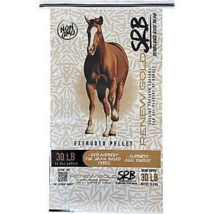 Renew Gold SRB Stabilized Rice Bran Horse Supplement, 30-lb bag