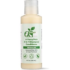 RenewedPet 2-in-1 Pet Shampoo & Conditioner, 4-fl oz bottle